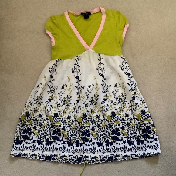 Kopa V-neck cotton mini dress - Picture 1 of 6